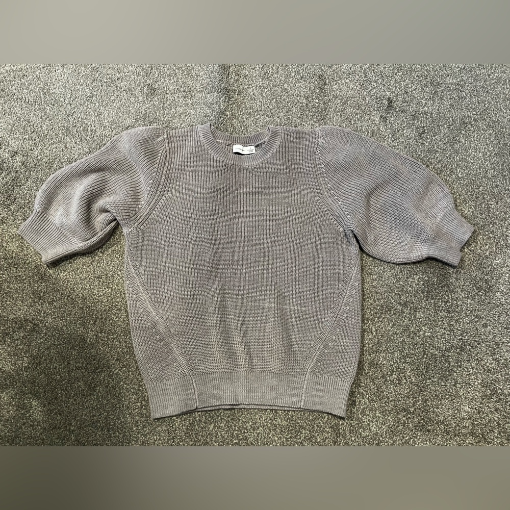 Gentle Fawn 3/4 sleeve knit sweater